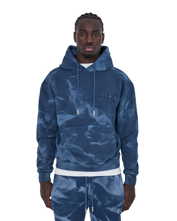 Rezaro Washed Hoodie Navy