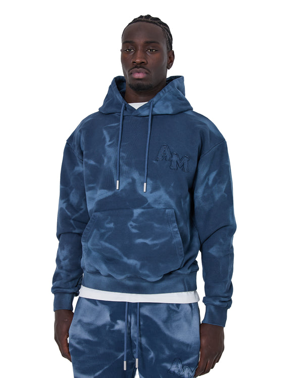 Rezaro Washed Hoodie Navy