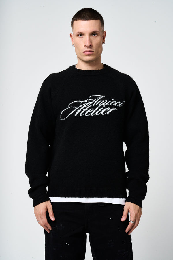 Latina Black Logo Sweatshirt