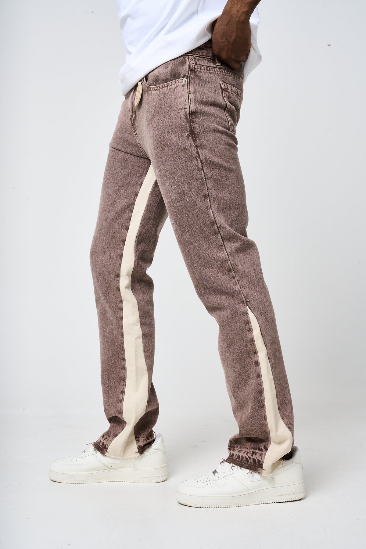 Maranello Brown Flare Jean