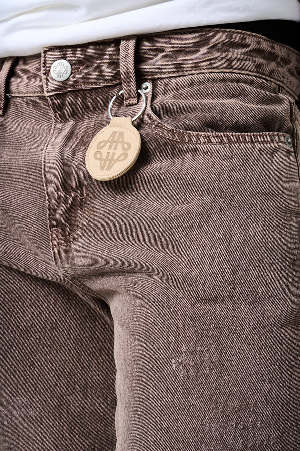 Maranello Grijs Flare Denim