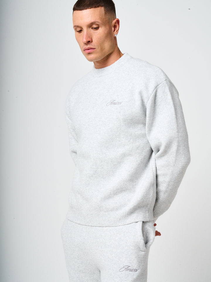 Dexter Grijs Gebreid Sweatshirt