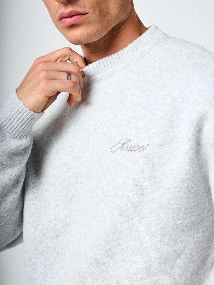 Dexter Grijs Gebreid Sweatshirt
