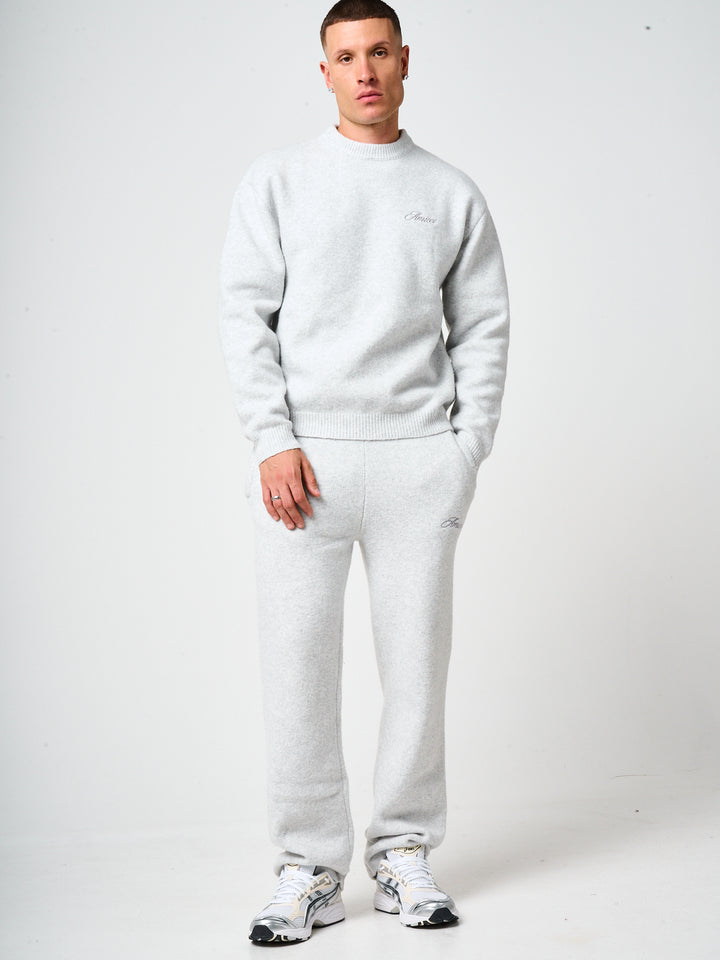 Dexter Grijs Gebreid Sweatshirt