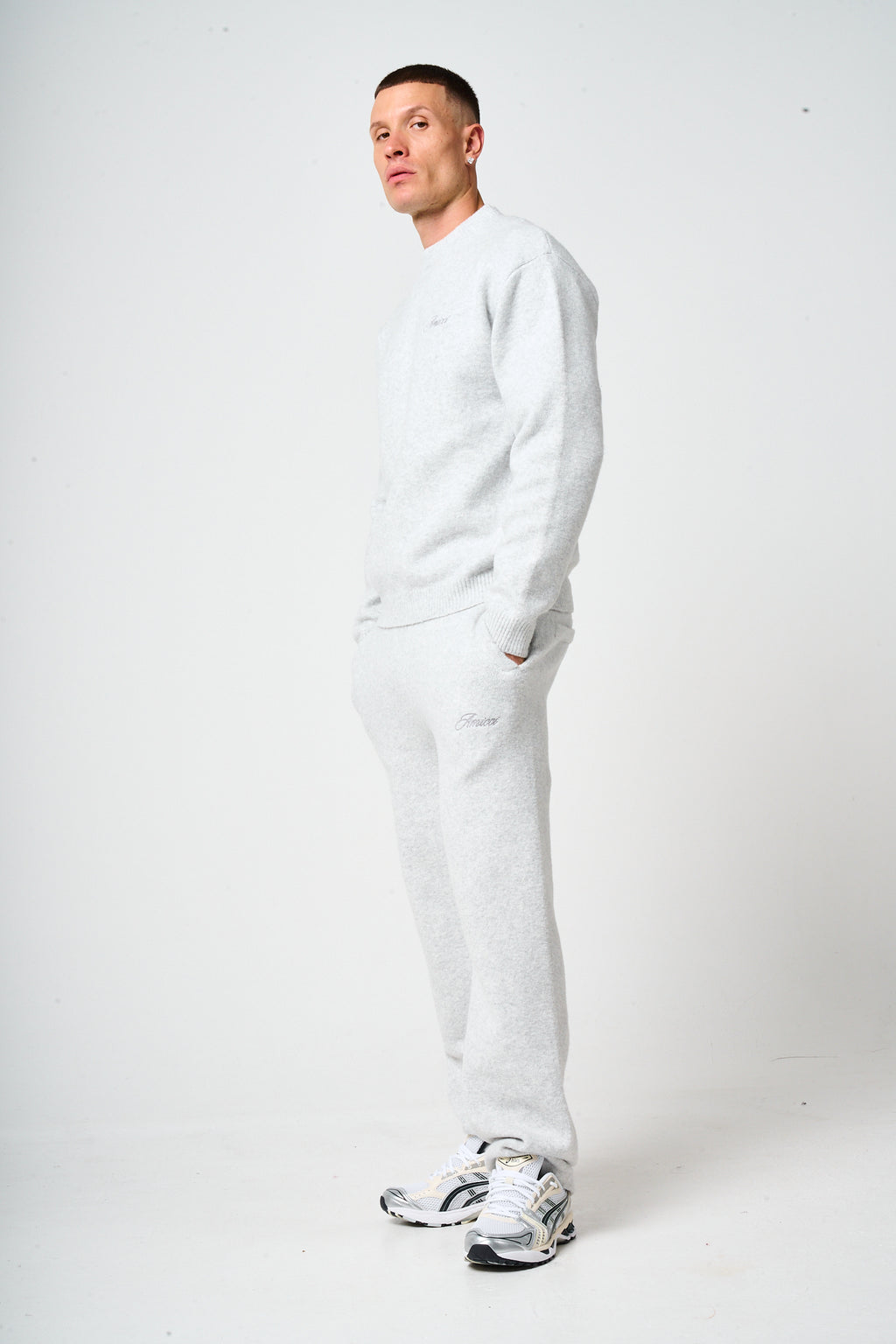 Dexter Grijs Gebreid Sweatshirt