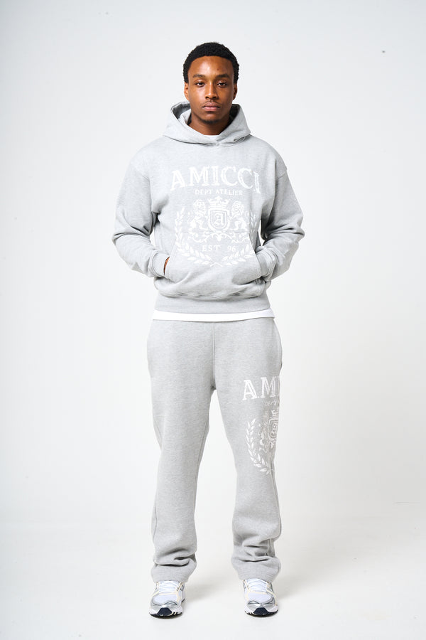 Napoli Grey Emblem Jogger