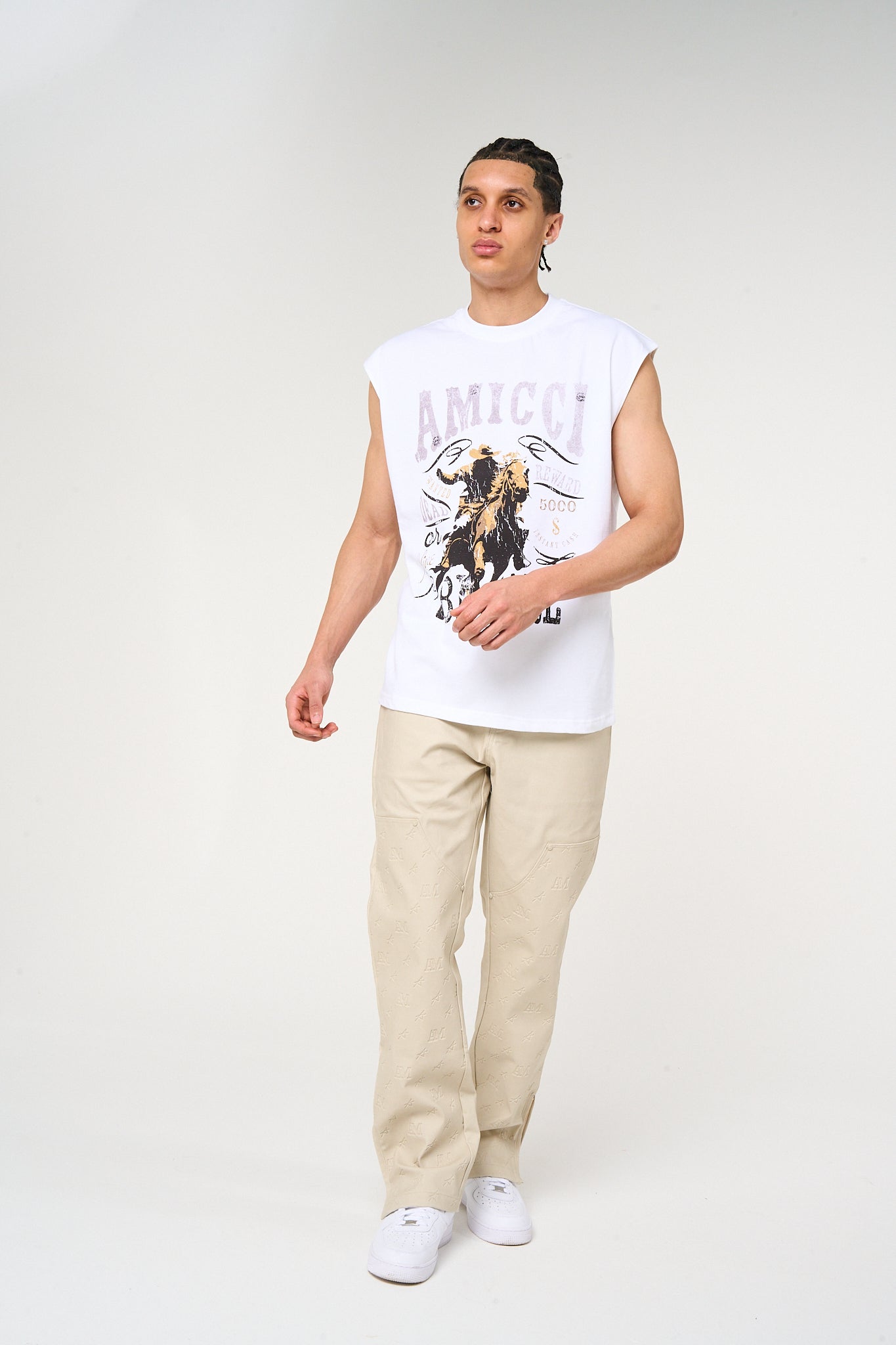 Outlaw Sleevless Graphic T