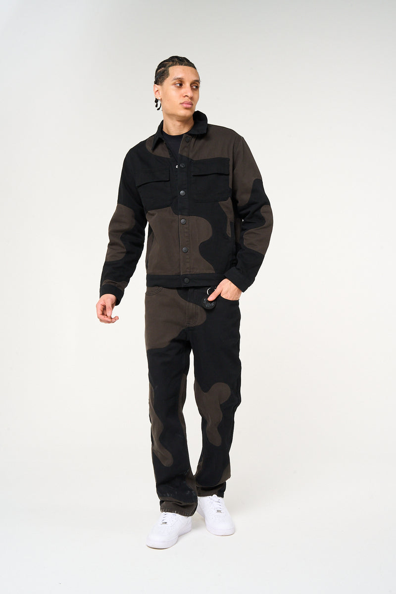Palencia Patchwork Denim Jacket
