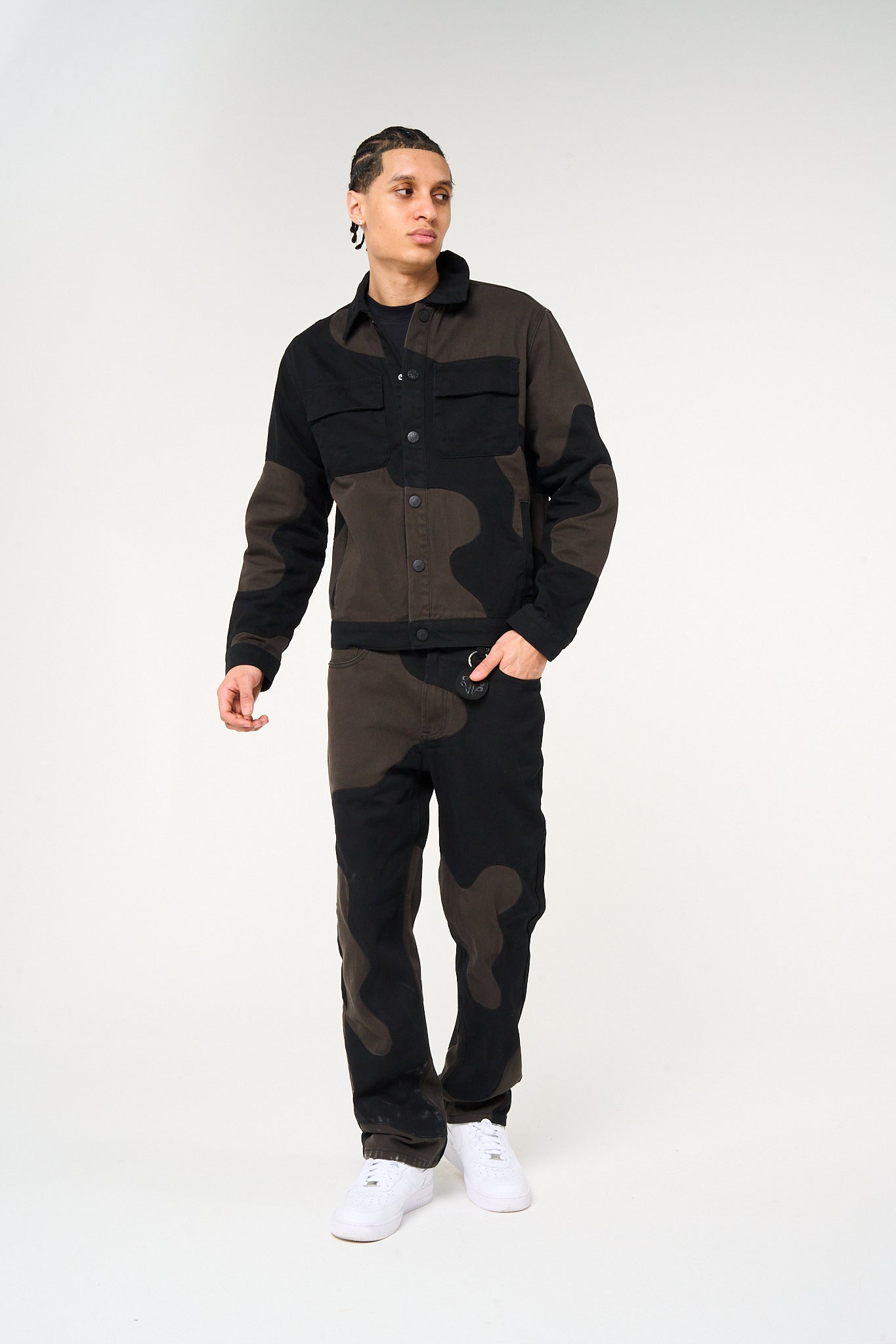 Palencia Patchwork Denim Jean