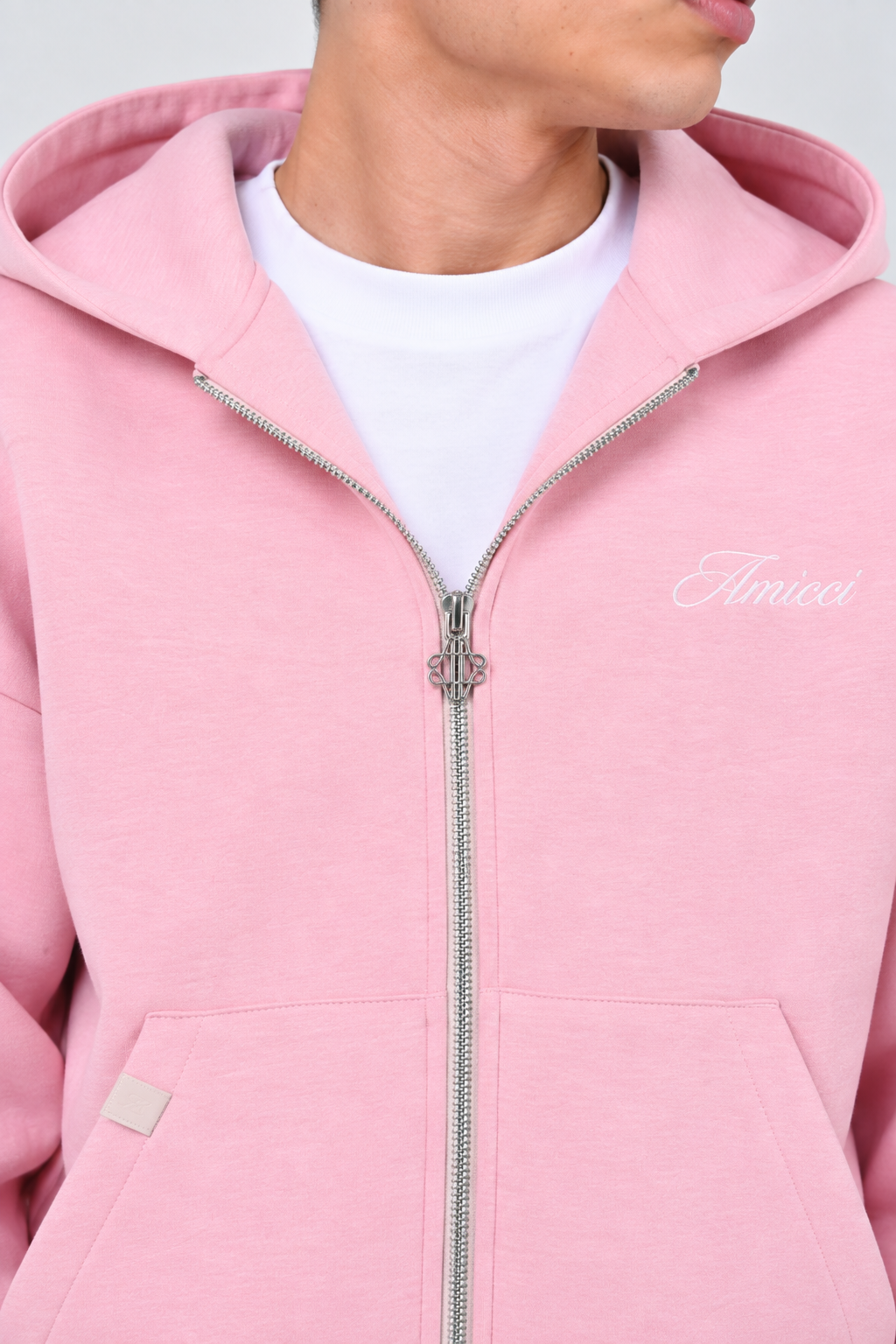 Atelier Grijze Scuba Hoodie