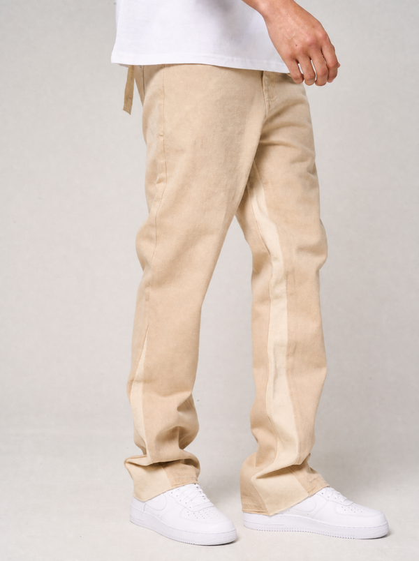 Maranello Beige Flare Jean