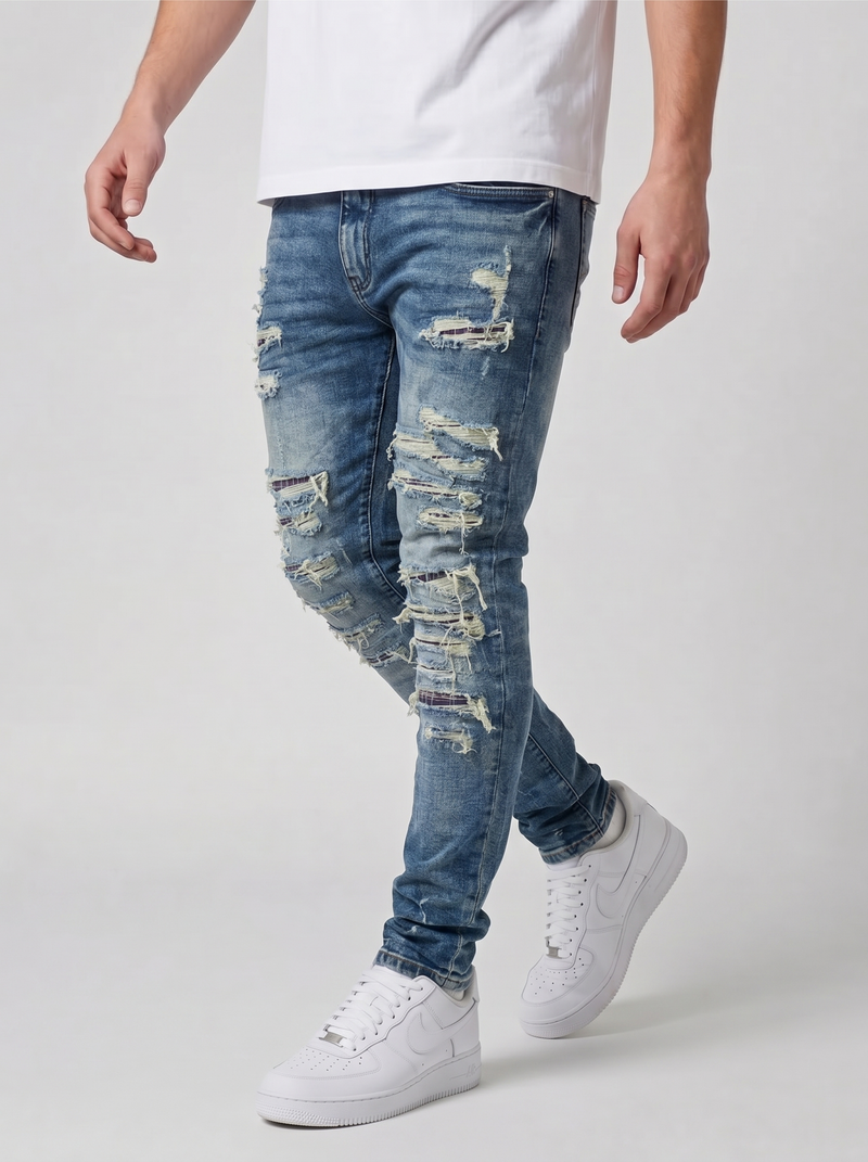 Belvedere Mid Blue Skinny Jeans