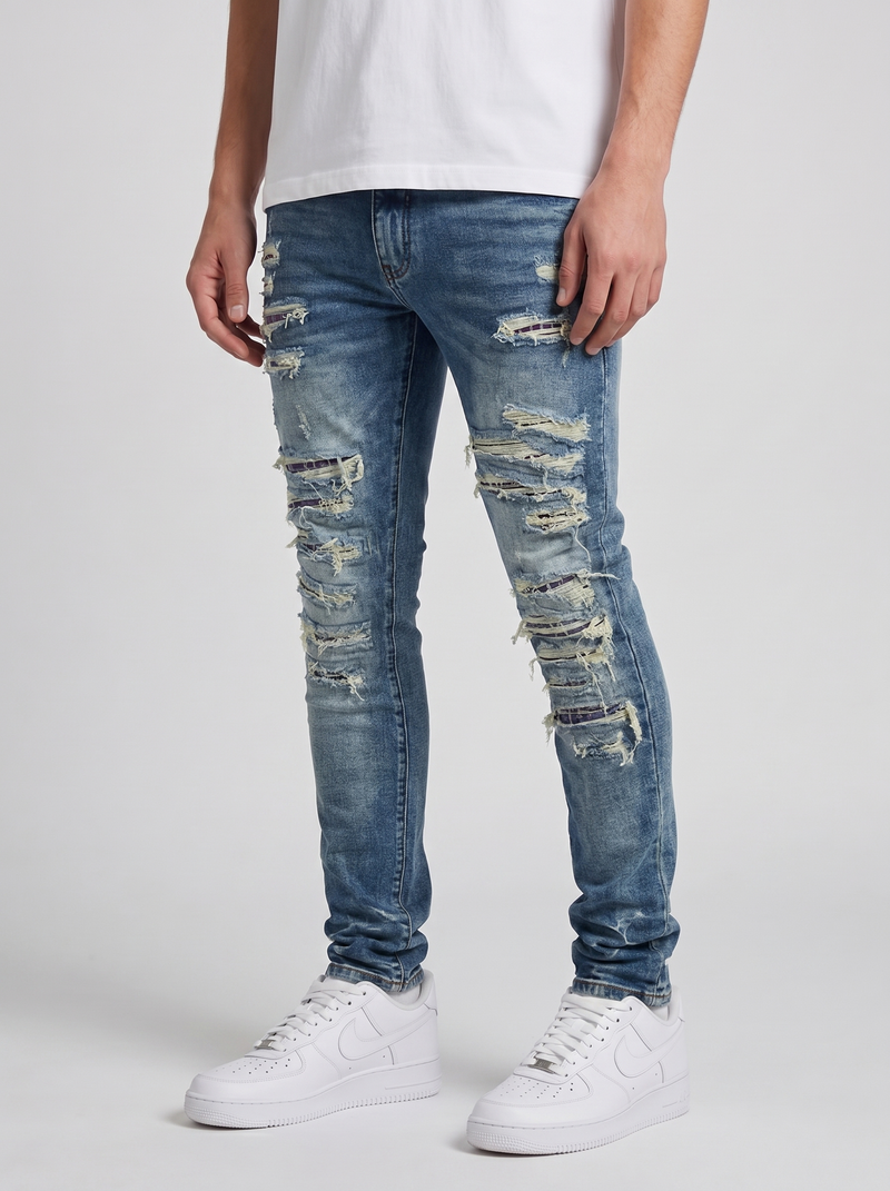 Belvedere Mid Blue Skinny Jeans