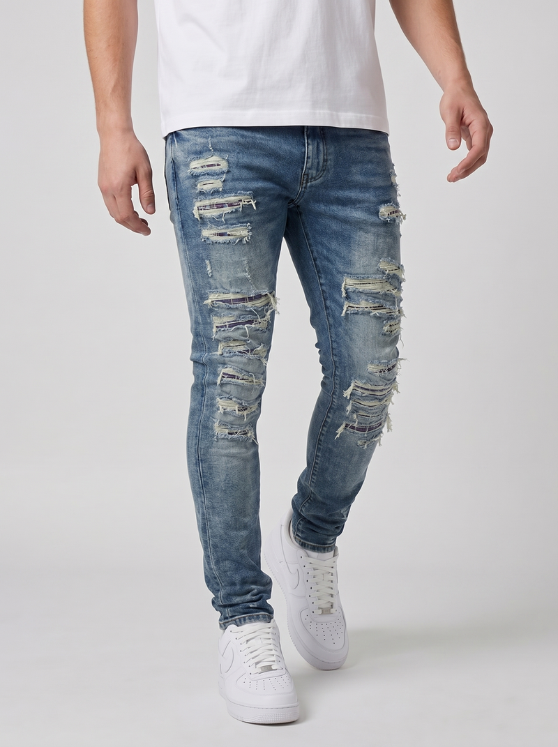 Belvedere Mid Blue Skinny Jeans