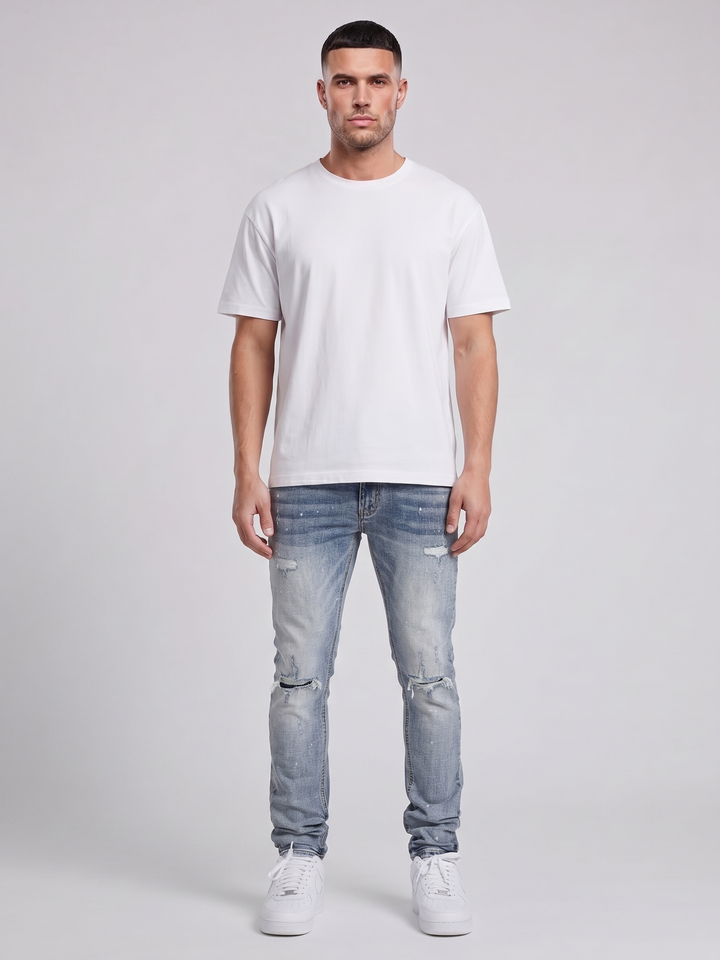 Caruso Blue Slim Jean