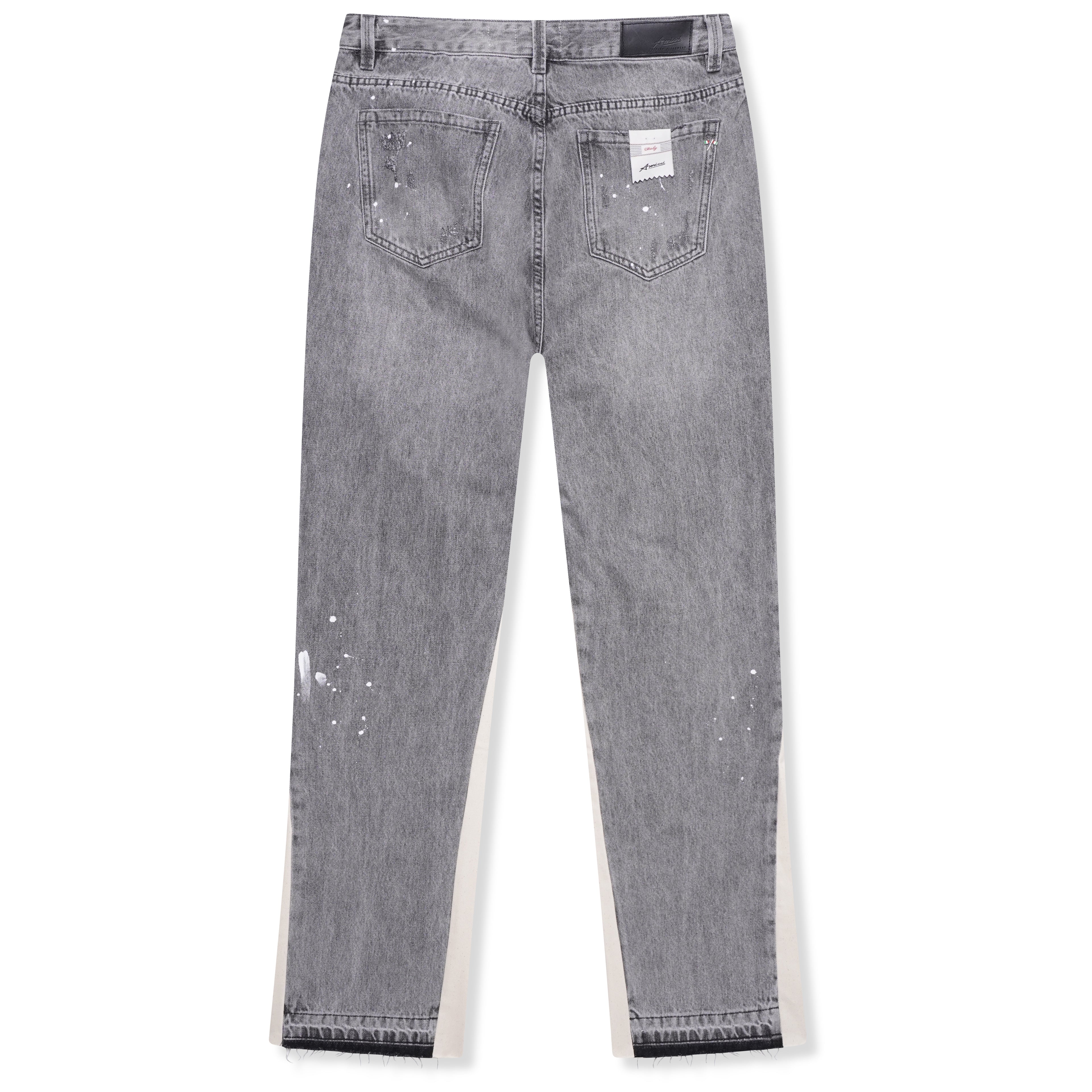 Maranello Grijs Flare Denim