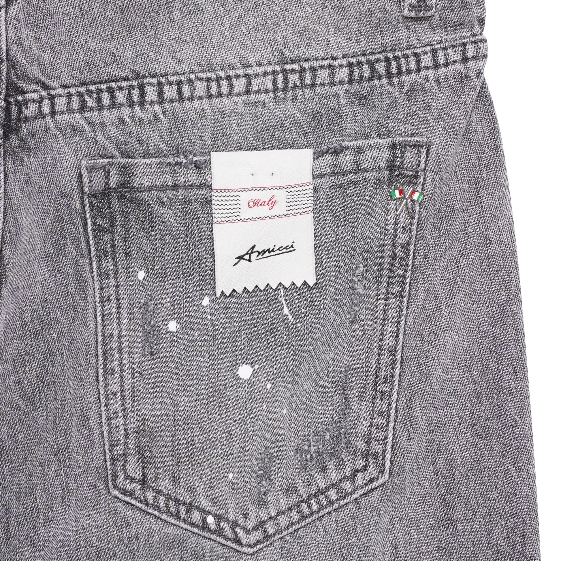 Maranello Grijs Flare Denim