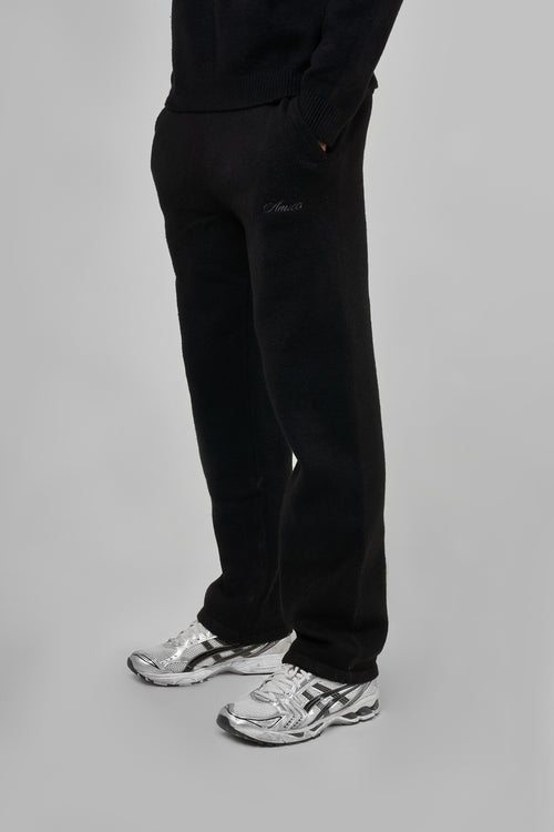 Dexter Zwart Gebreide Joggers