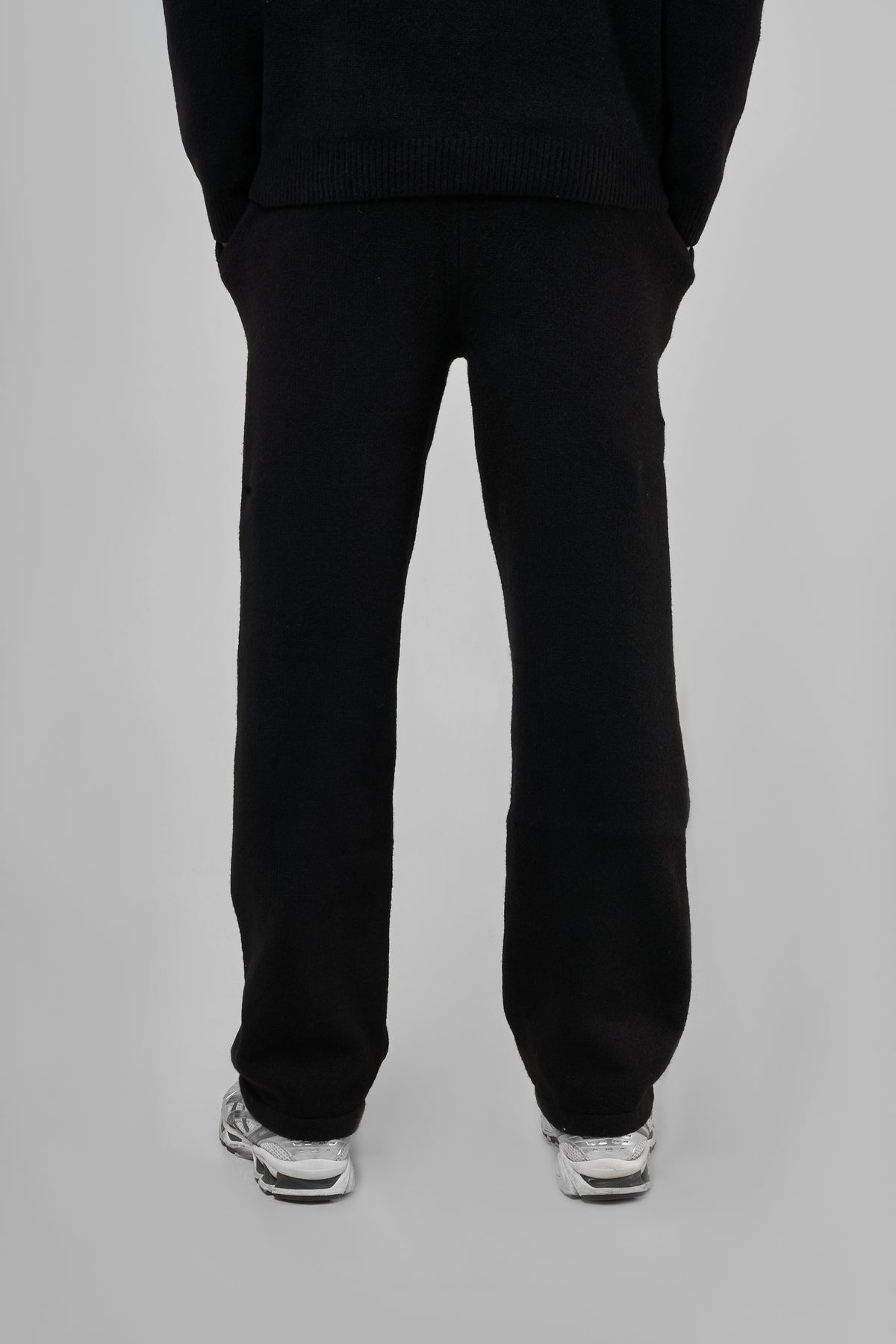 Dexter Zwart Gebreide Joggers