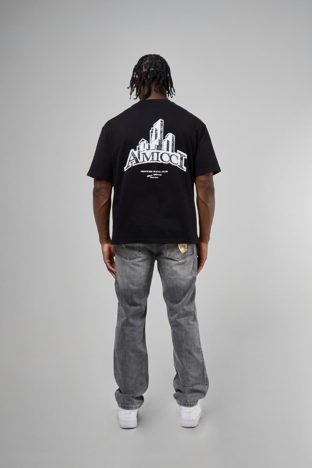 Weston Grey Straight Fit Jean