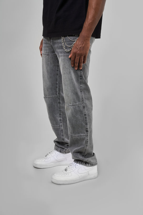 Weston Grijs Recht Model Jean