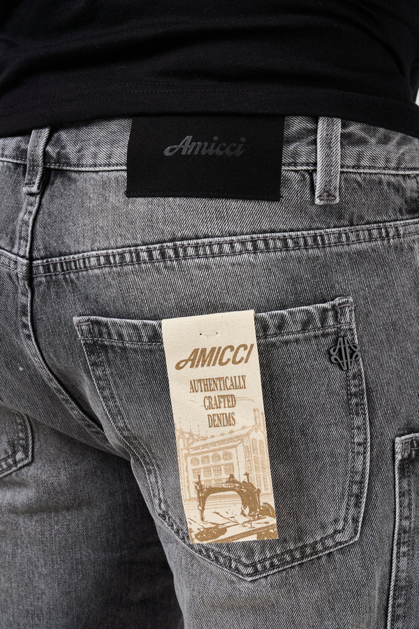 Weston Grijs Recht Model Jean