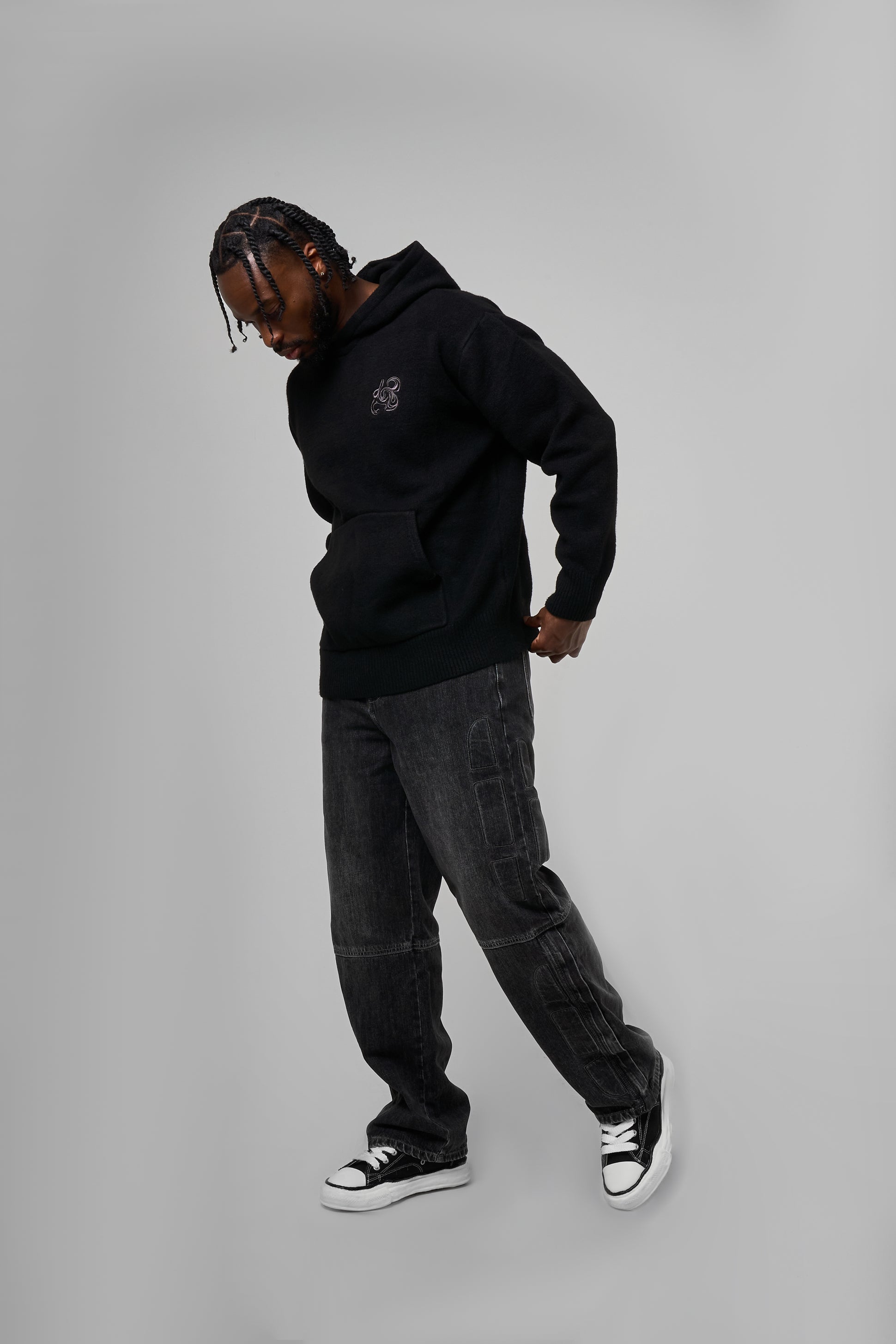 Generate Black Baggy Jean