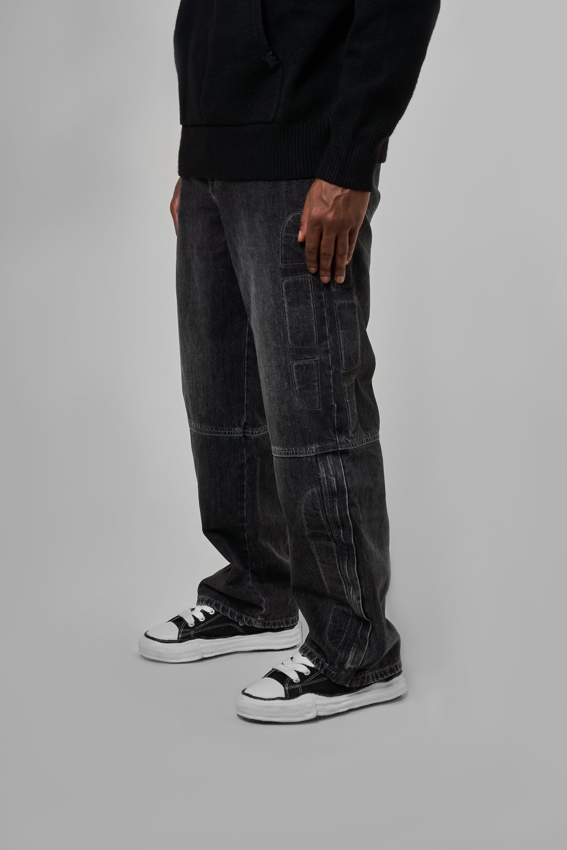 Generate Black Baggy Jean