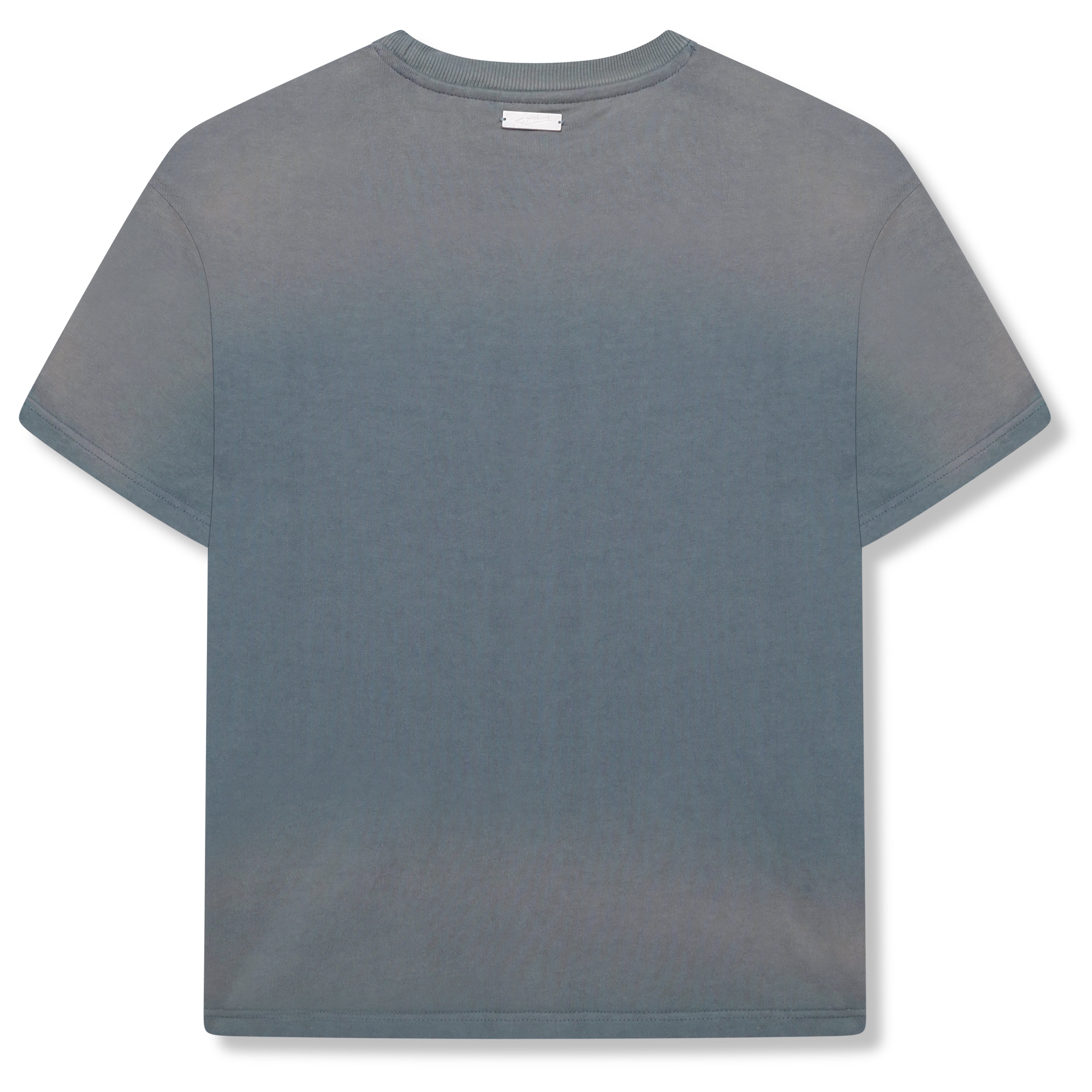 Levanto Gewassen T-shirt Blauw