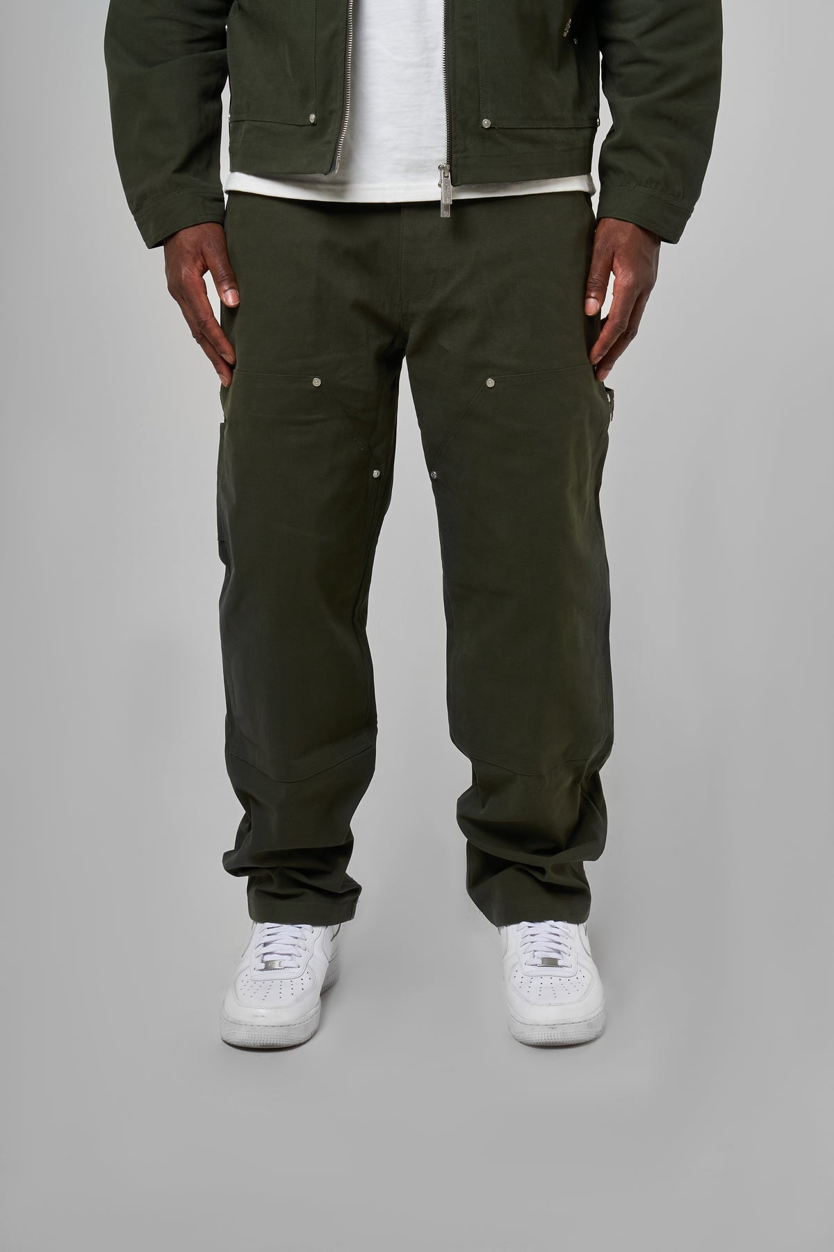Wyatt Khaki Twill Broek