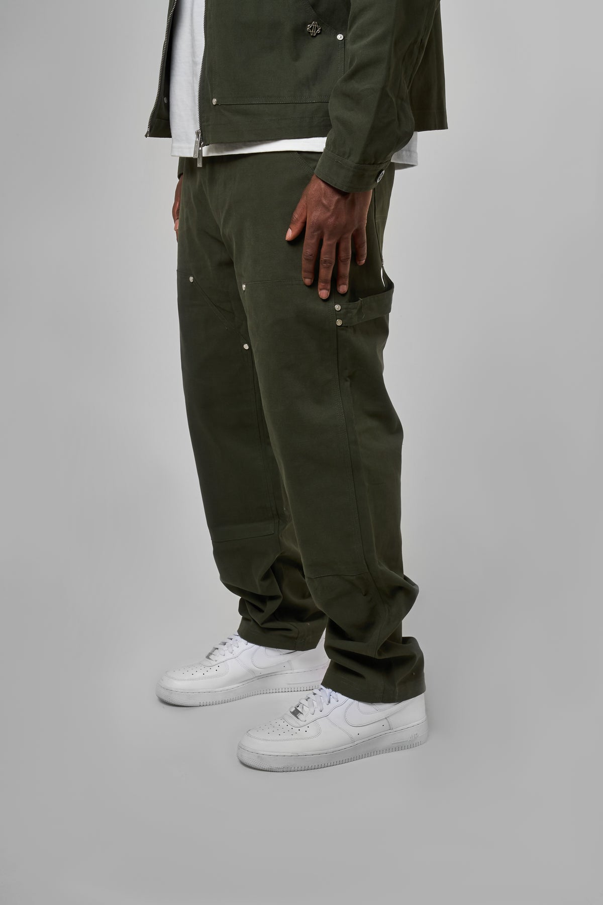 Wyatt Khaki Twill Broek
