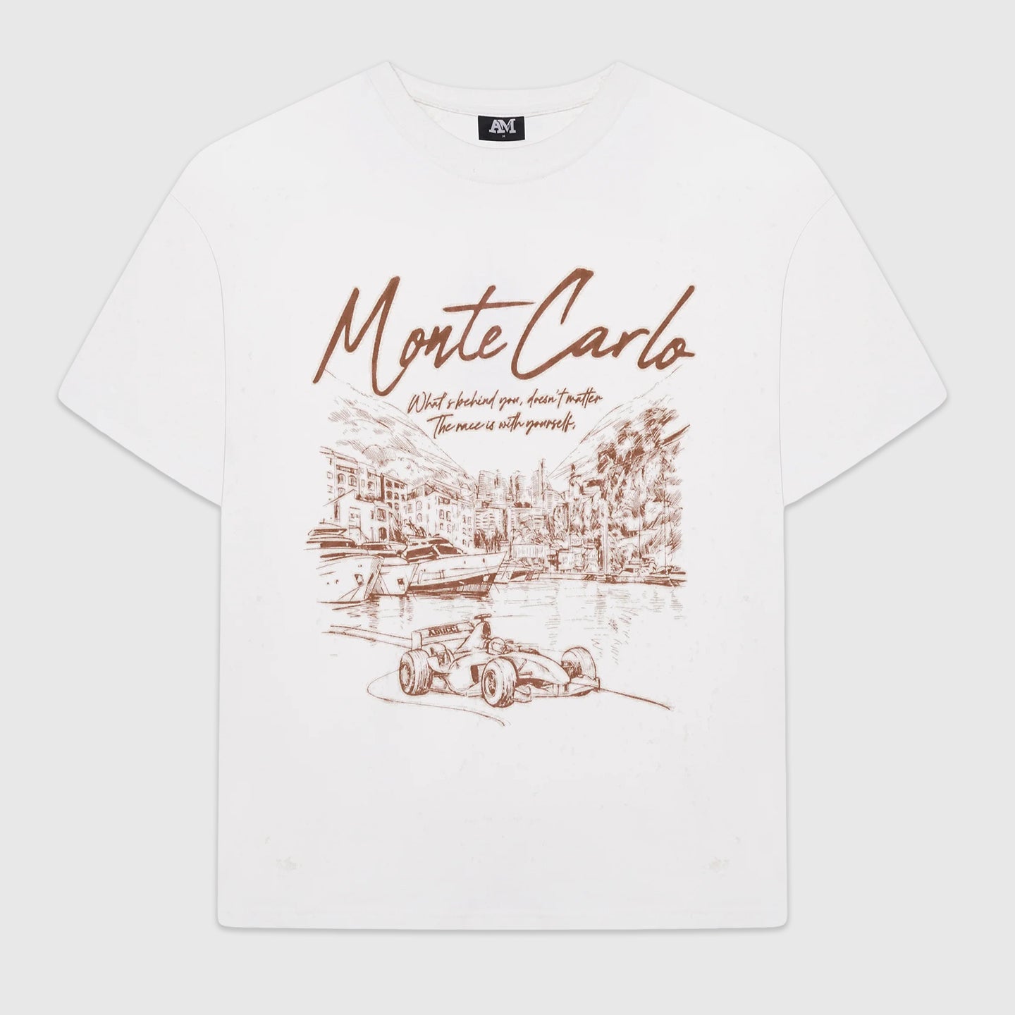 Forza Grafisch T-shirt Bruin