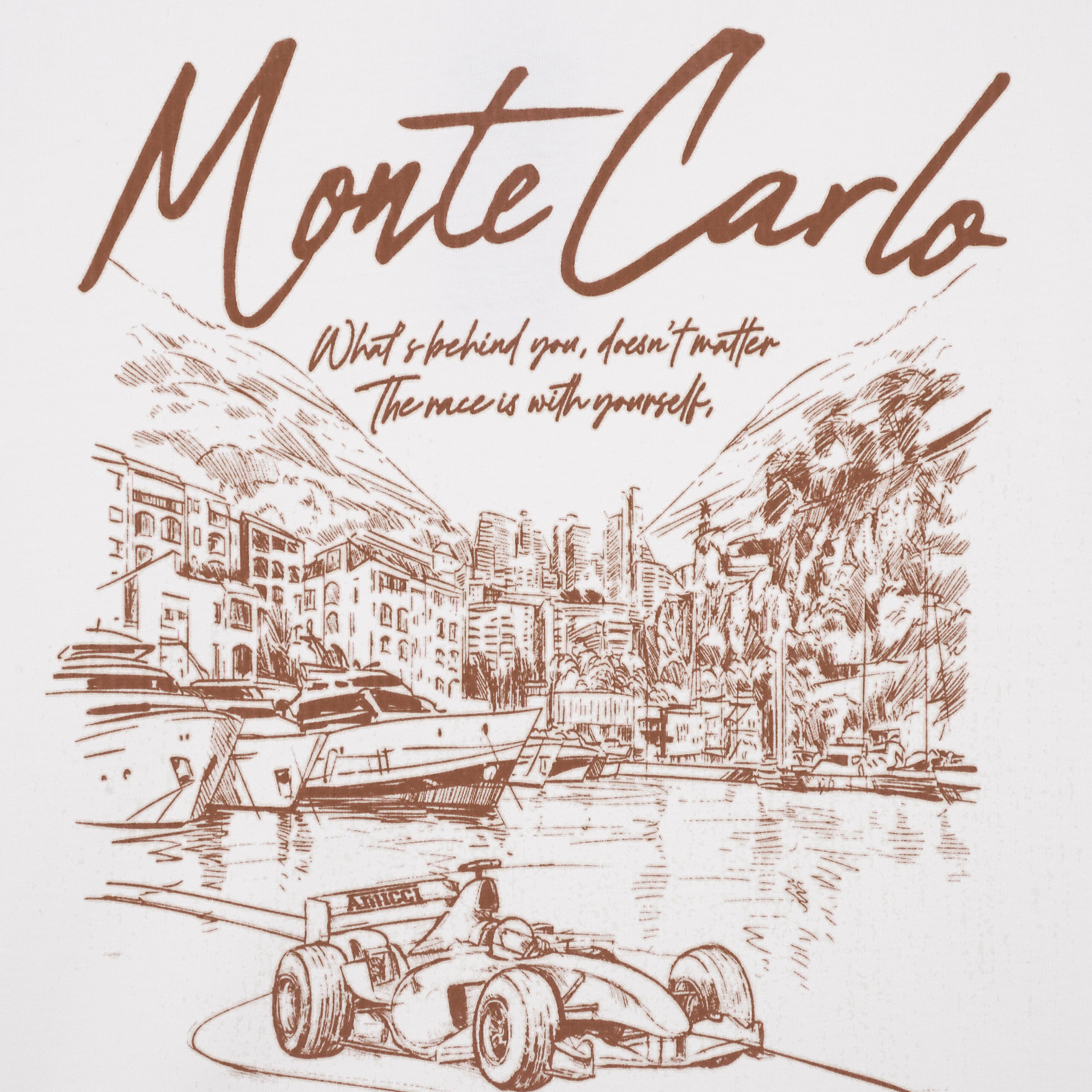 Forza Grafisch T-shirt Bruin