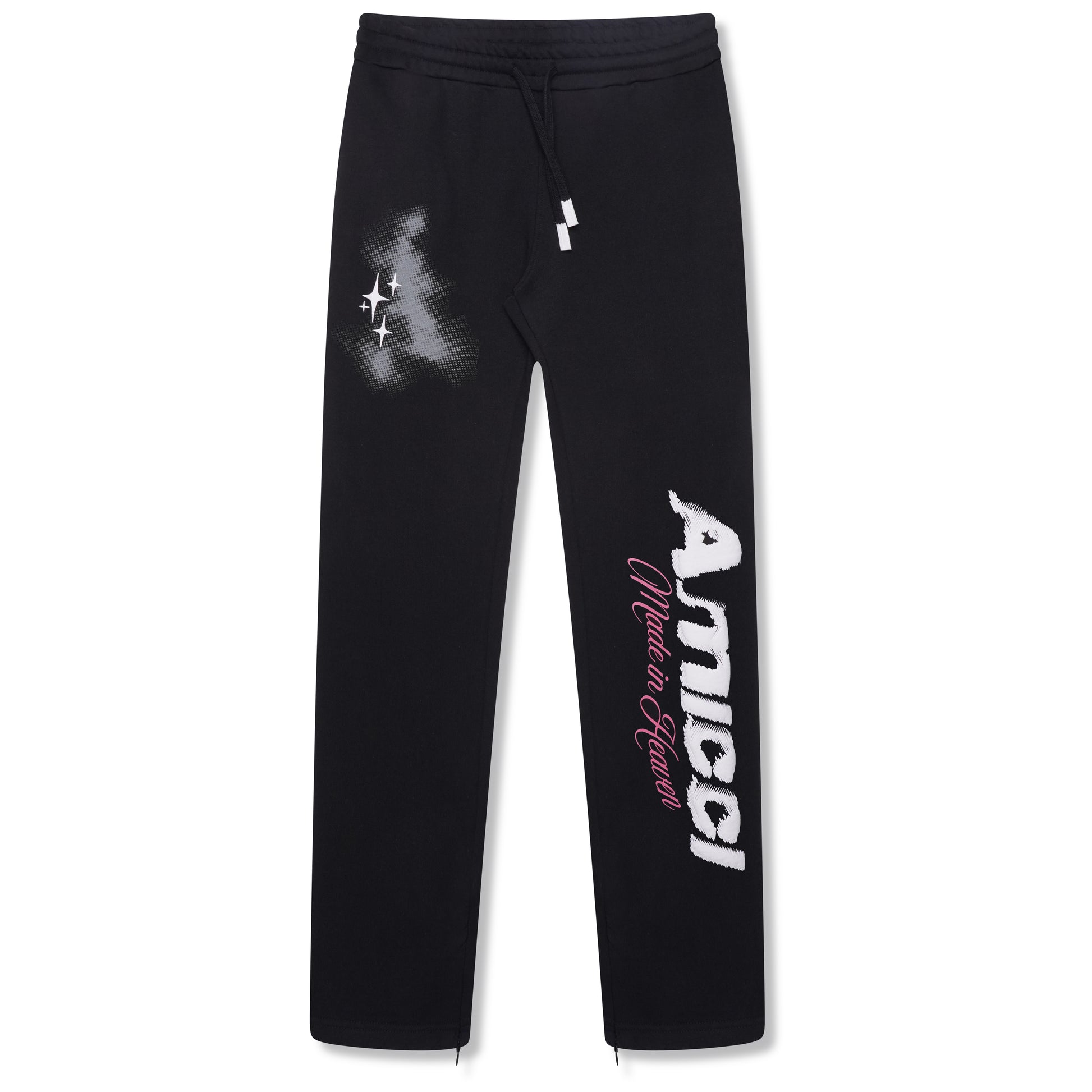 Angeli Grafische Broek Zwart