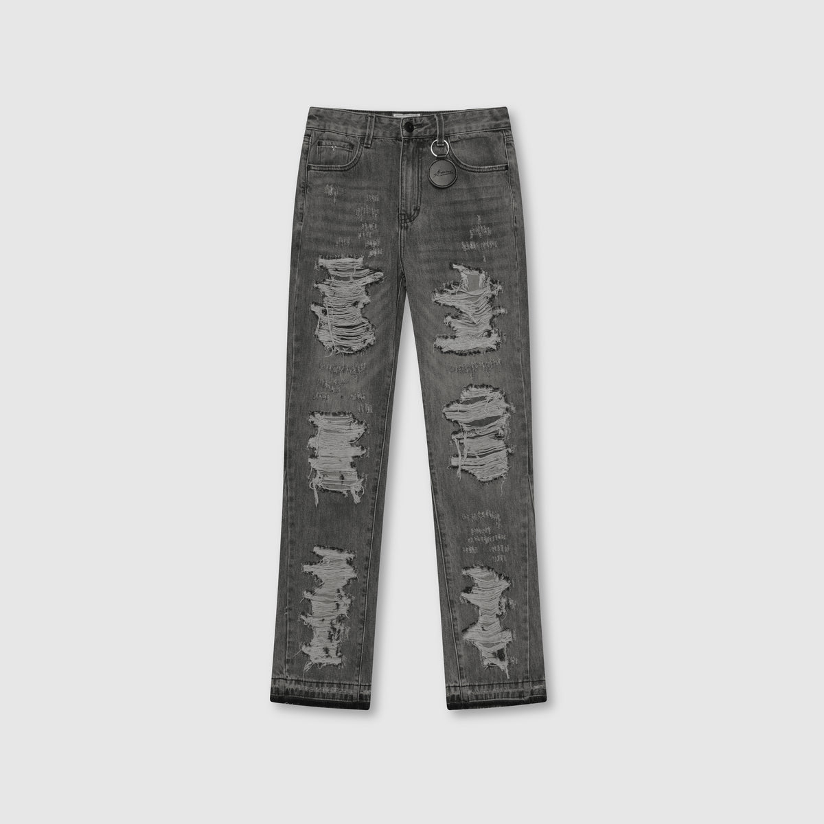 Sarrona Grijs Gewassen Denim Jeans