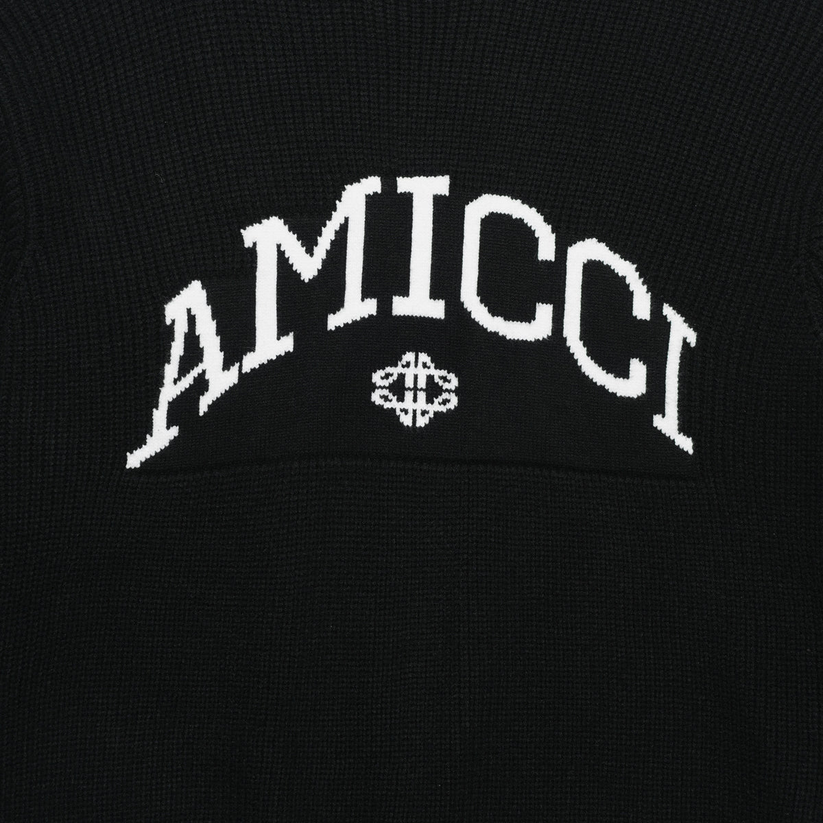 Veletre Ribbed Knitwear Black
