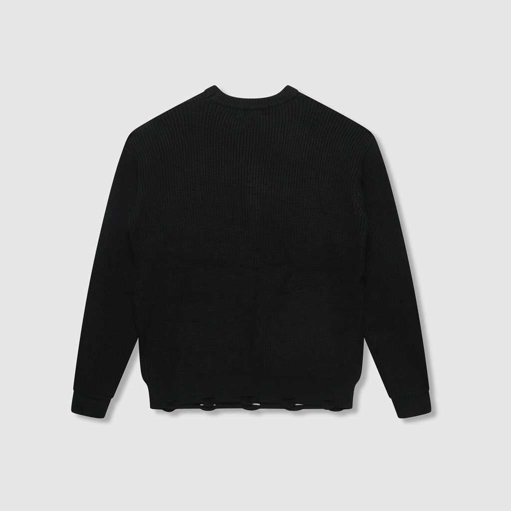Veletre Ribbed Knitwear Black