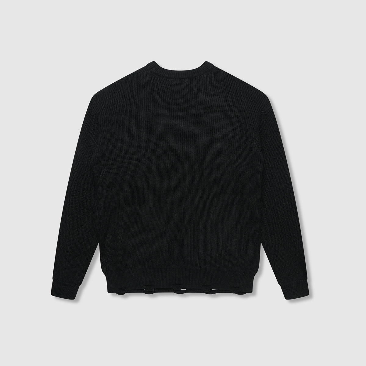 Veletre Ribbed Knitwear Black