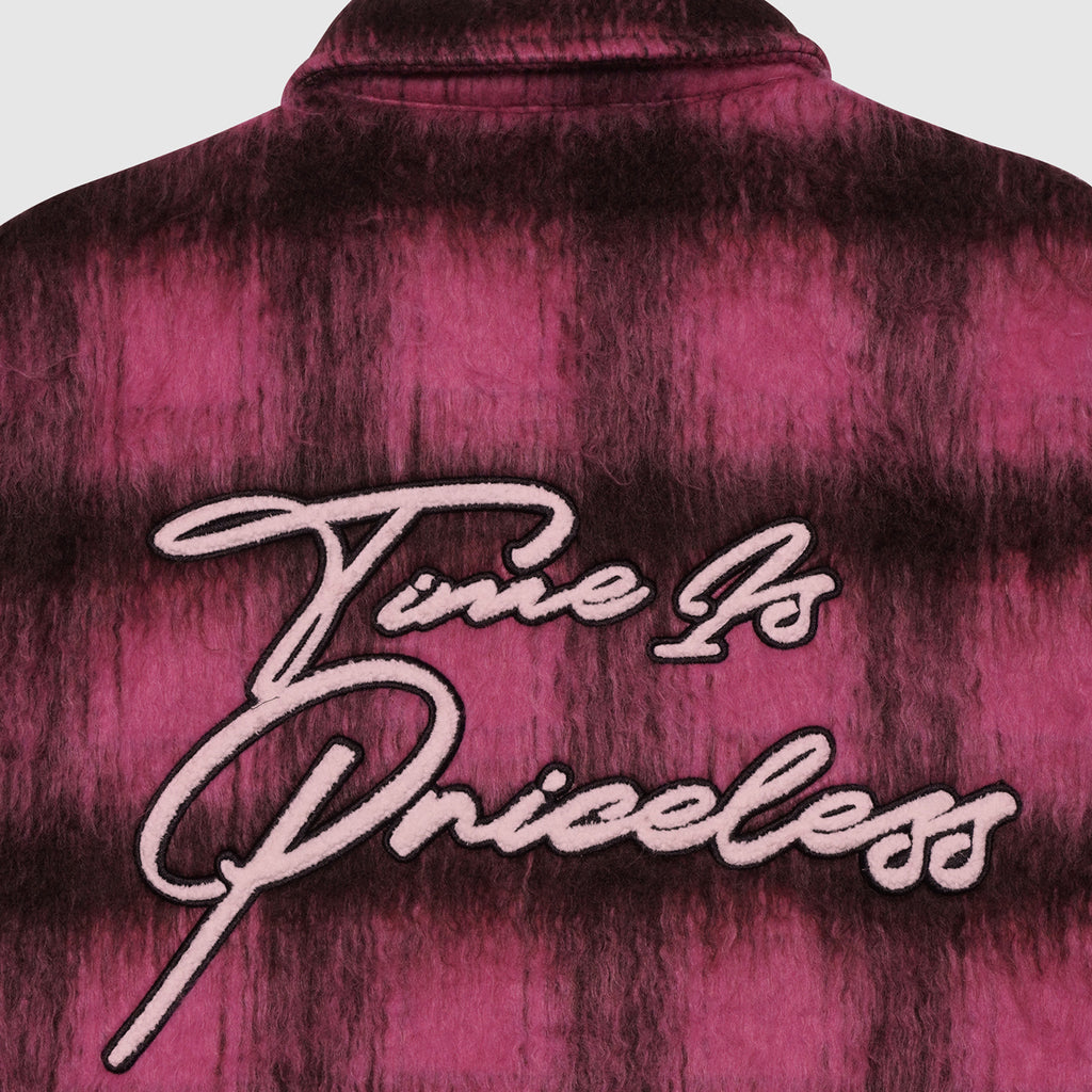 Gennaro Mohair Roze Shirt