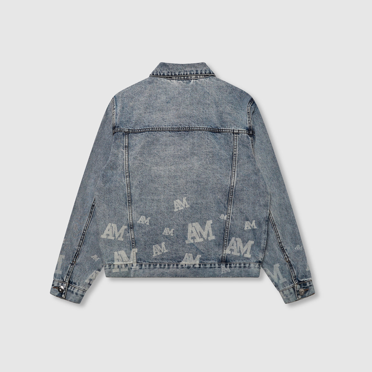Maranzo Blauwe Denim Jas