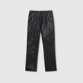 Dario Zwarte Leren Broek