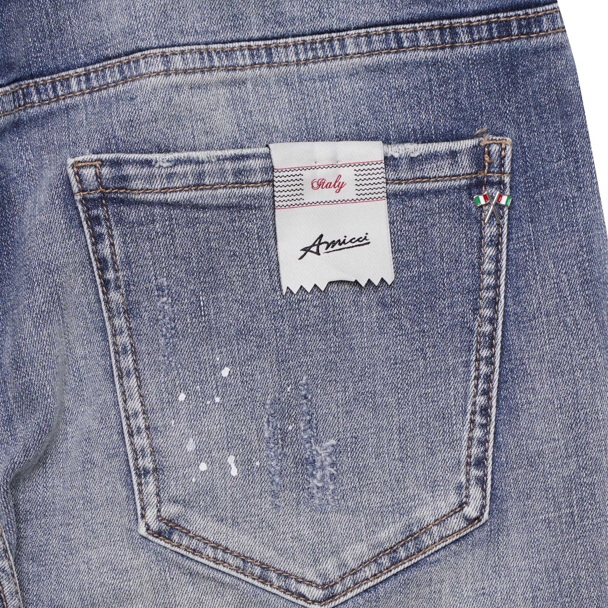 Caruso Blue Skinny Jean