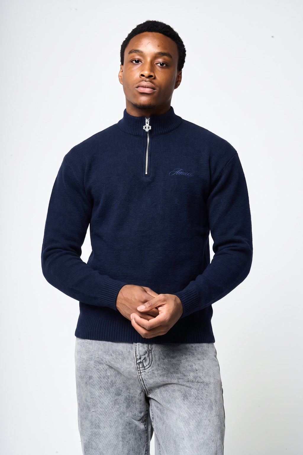 Dexter Grijs Gebreid Sweatshirt
