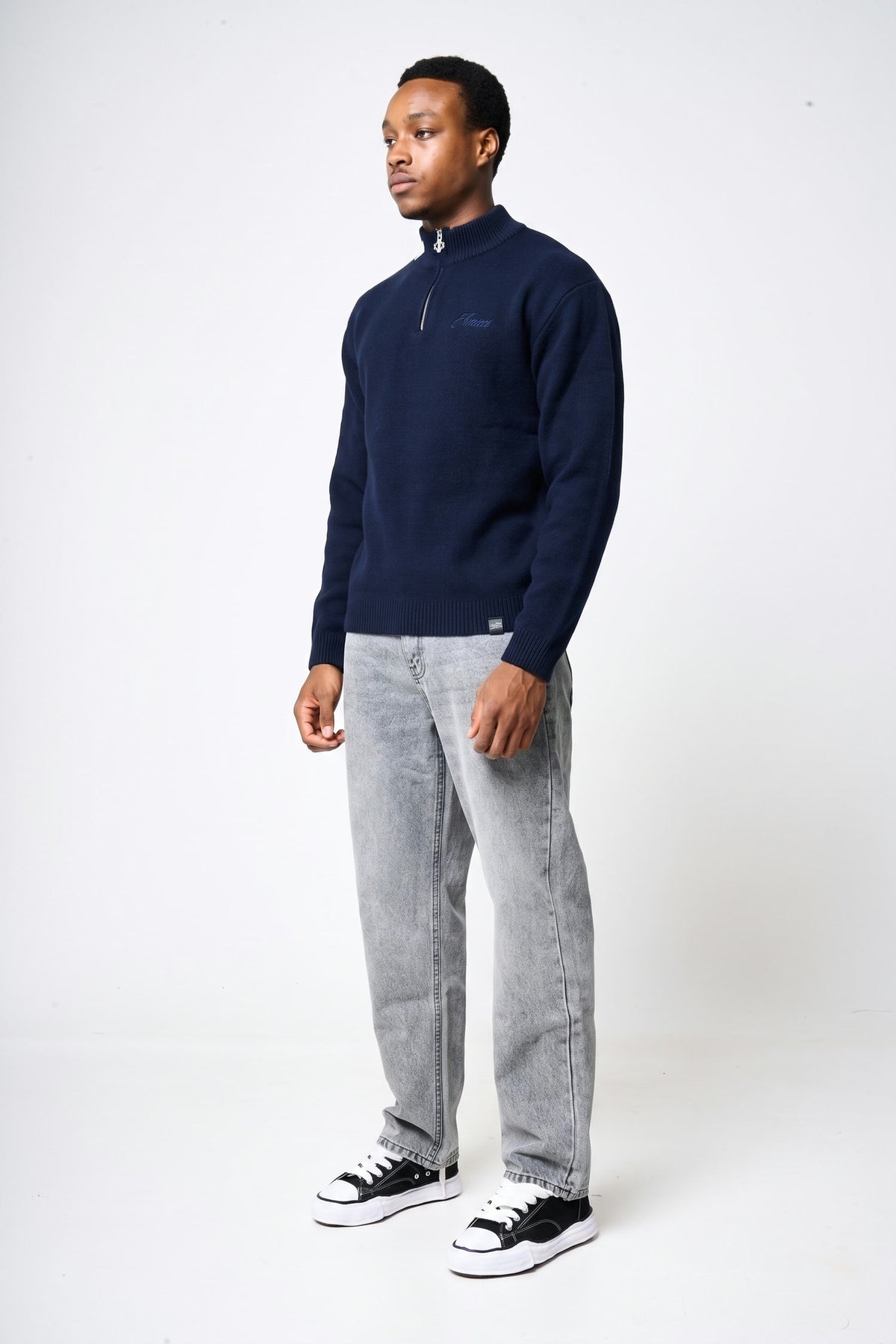 Dexter Grijs Gebreid Sweatshirt