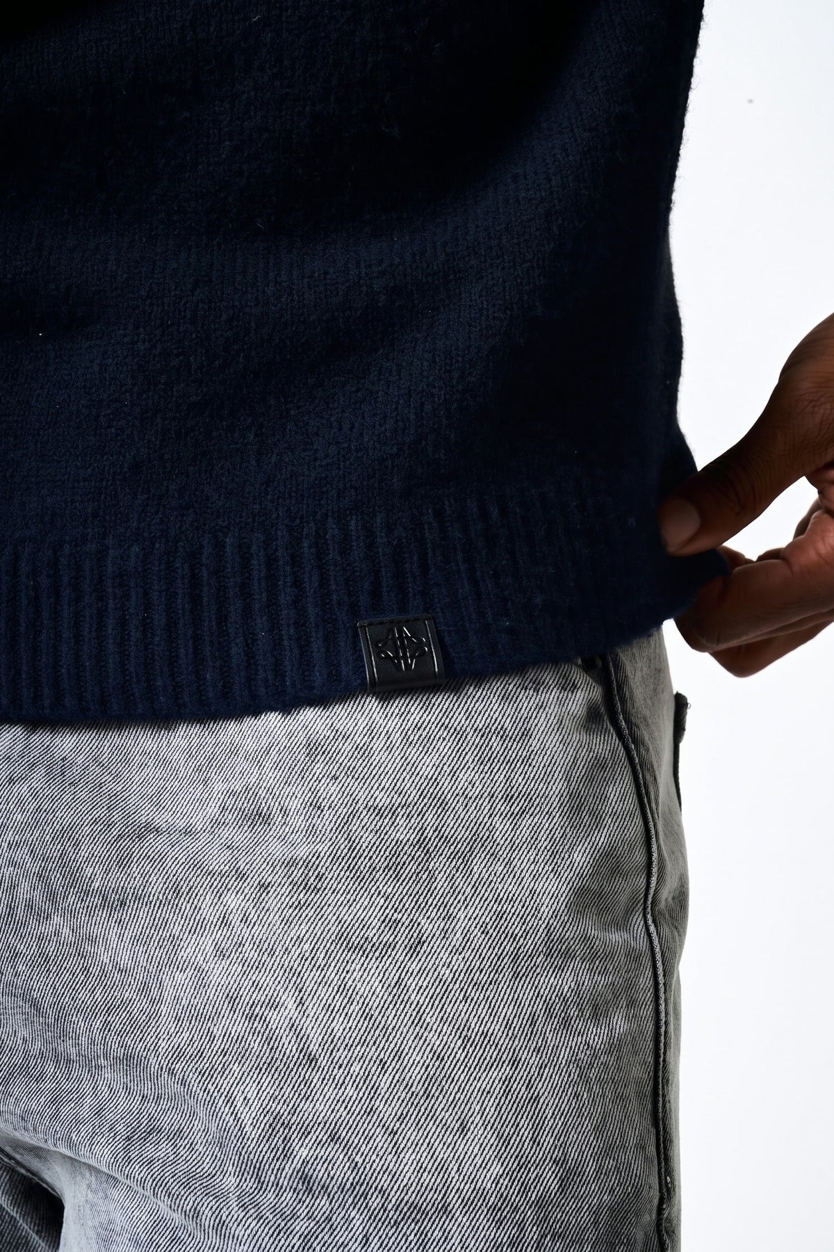 Dexter Grijs Gebreid Sweatshirt