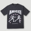 Direction Black Graphic T Shirt