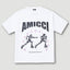 Direction White Graphic T Shirt