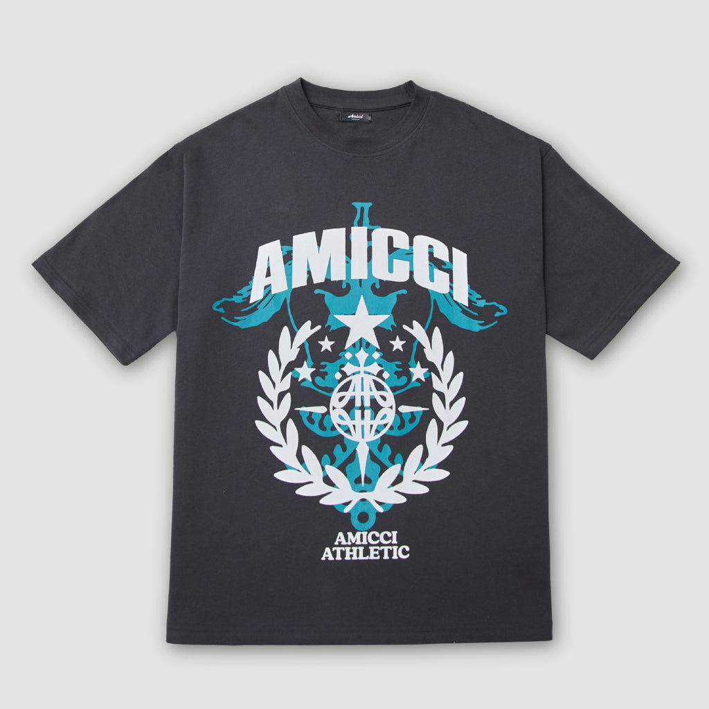 Parade Grafisch T-shirt Zwart