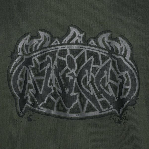 Honova Graphic Crewneck Green