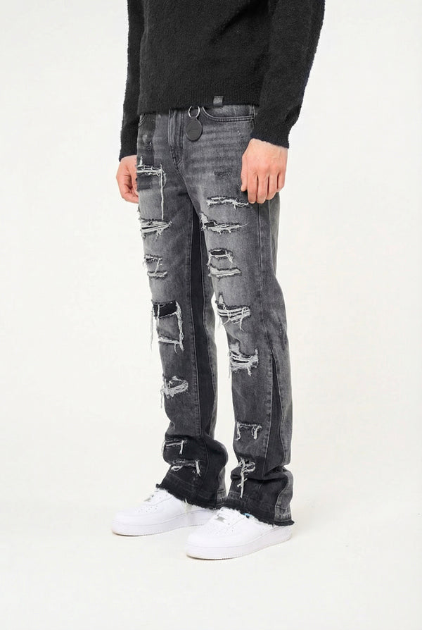 Imola Midden Grijs Denim